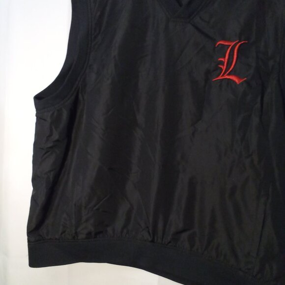 Acuity Pullover Vest Jacket Mens XL Sleeveless Logo Pockets Black - Picture 5 of 13